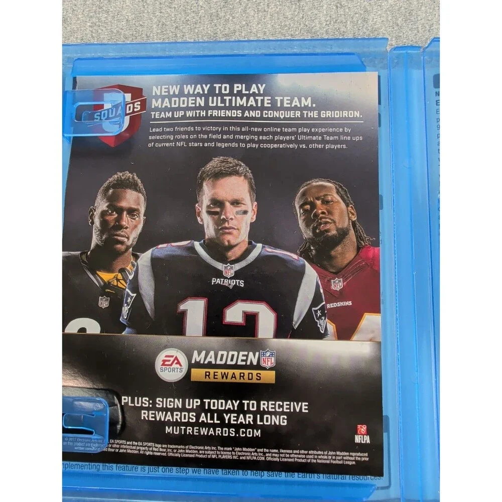 Madden NFL 18 - Sony PlayStation 4 With Playbook NFLPA Longshot